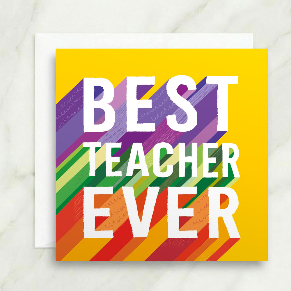 Best Teacher Ever Card