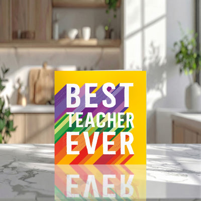 Best Teacher Ever Card