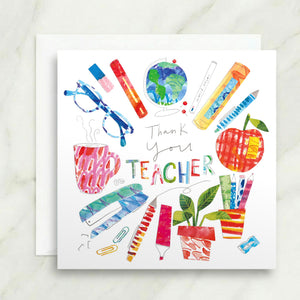 Thank You Teacher Cards