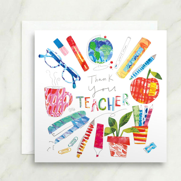 Thank You Teacher Cards