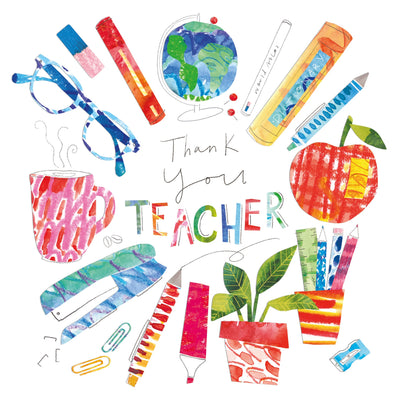 Thank You Teacher Card