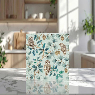Snowy Owls Christmas Card