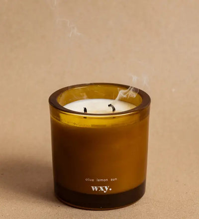 Olive Lemon Sun Candle