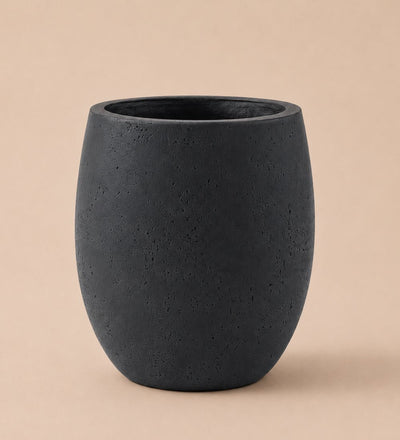 Anthracite Grigio Balloon Pot 43cm