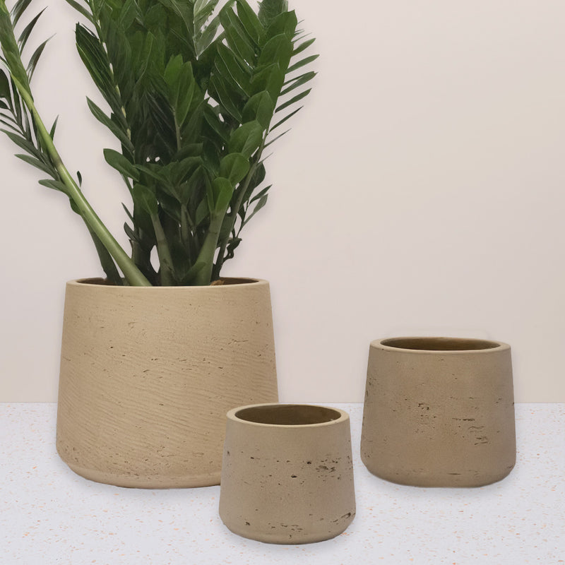 Clay Concrete Patt Pot