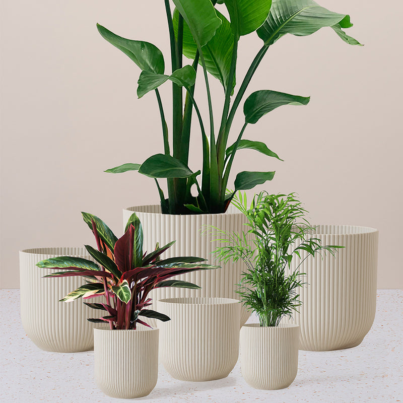Linen White Elho Vibes Pot (18cm)