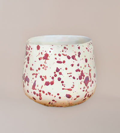 Splatter Pot x Hot Pottery Cranberry