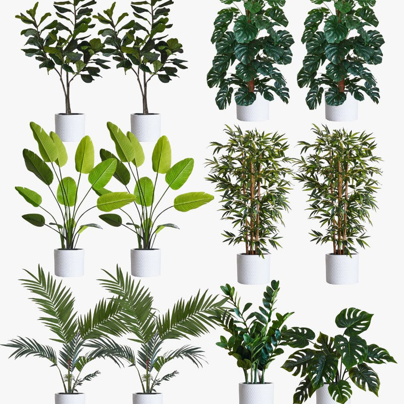 Artificial Cool Grey Large Bundle