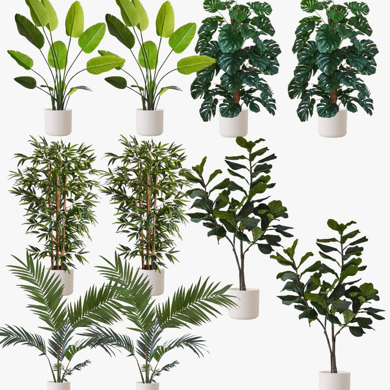 Artificial White Large Bundle