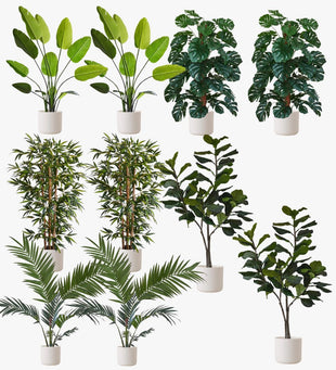 Artificial White Large Bundle