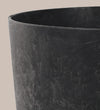 Black Artstone Pot 45cm