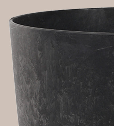 Black Artstone Pot 45cm