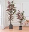 Artificial Bamboo Burgundy