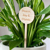 Peace, Joy & Plants Plant Pick