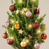 Golden Glow Mini Christmas Tree