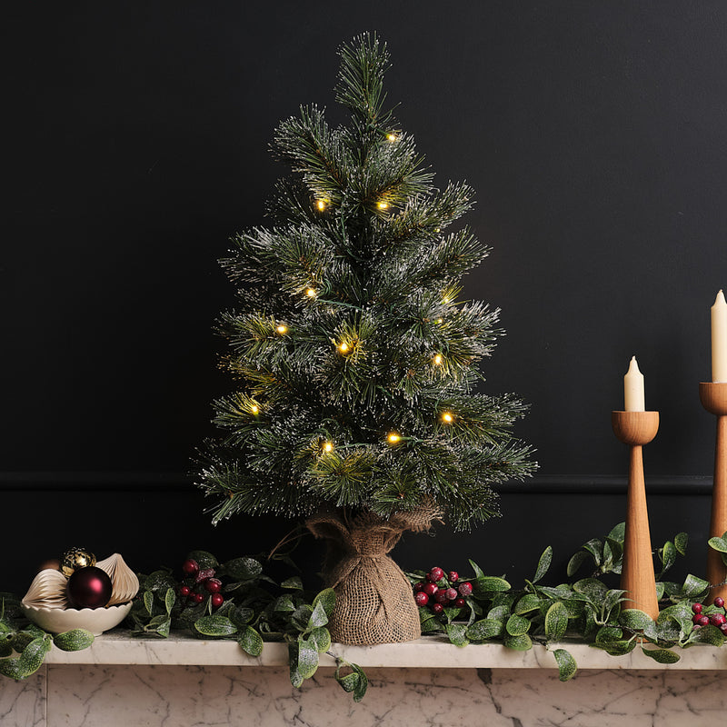 Pre-lit Artificial 1ft Glendon Tree