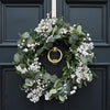 Artificial Eucalyptus & White Berries Wreath