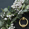 Artificial Eucalyptus & White Berries Wreath