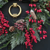 Artificial Red Berries & Rosehip Wreath