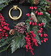 Artificial Red Berries & Rosehip Wreath
