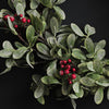 Artificial Red Berry & Eucalyptus Wreath