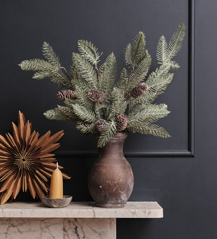 Artificial Fir Cone Bunch