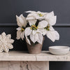 Artificial White Poinsettia