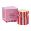 Pink Peppermint Candle