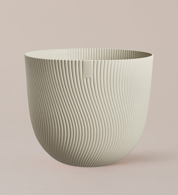 Mushroom Beige Sereh Pot 40cm