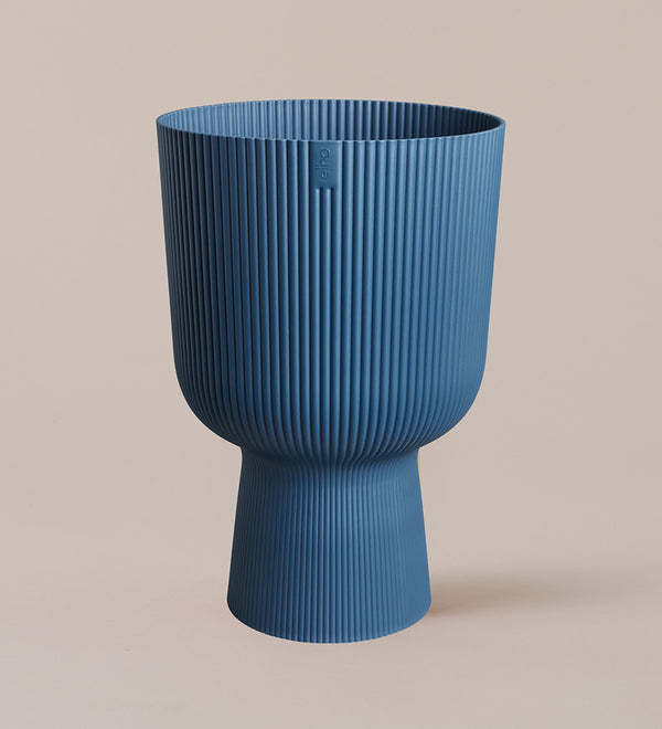 Teal Coupe Pot 30cm