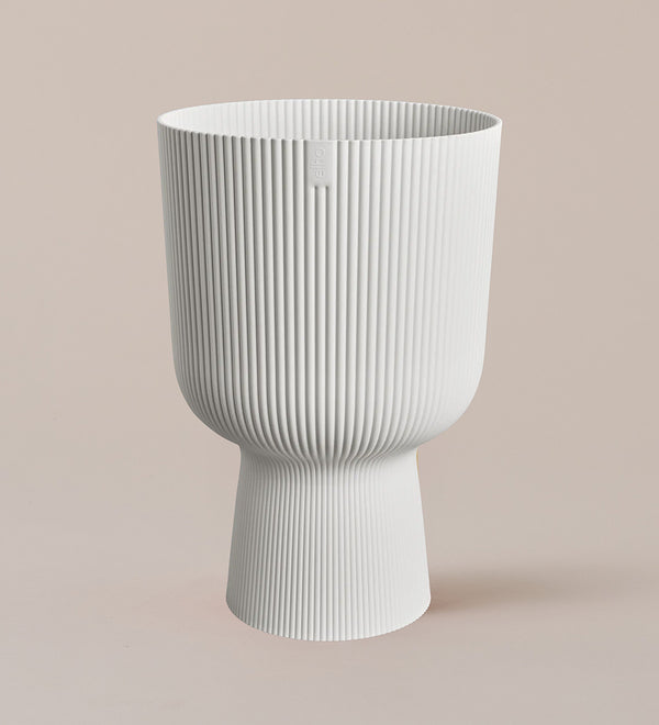 White Coupe Pot 30cm