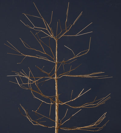 Gold Wire Christmas Tree