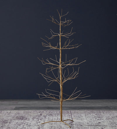 Gold Wire Christmas Tree