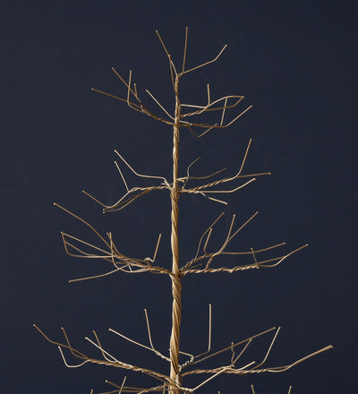 Gold Wire Christmas Tree