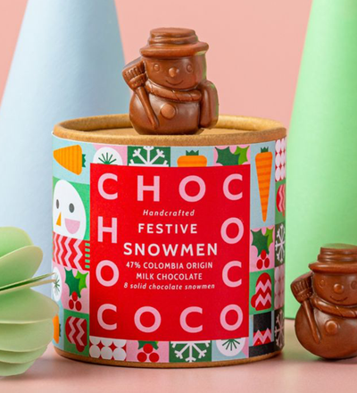 Chococo Milk Choc Snowmen