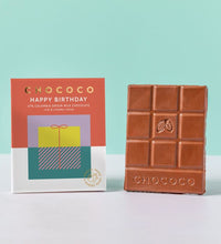 Chococo Happy Birthday Milk Choc Bar Image