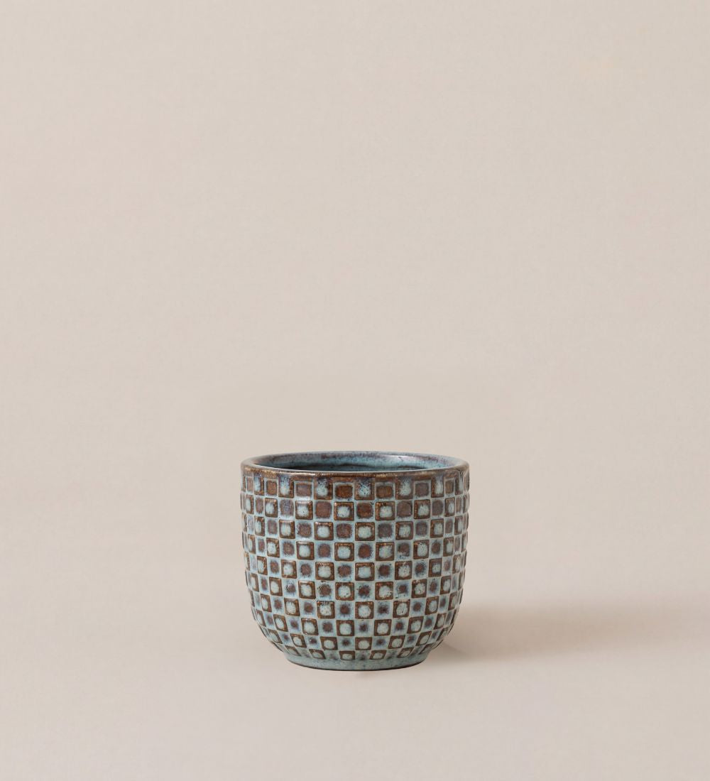 Blue Daan Pot 7cm