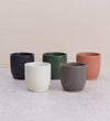 Matt Ribbed Ceramic Pot