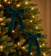 Emerald Velvet Bows