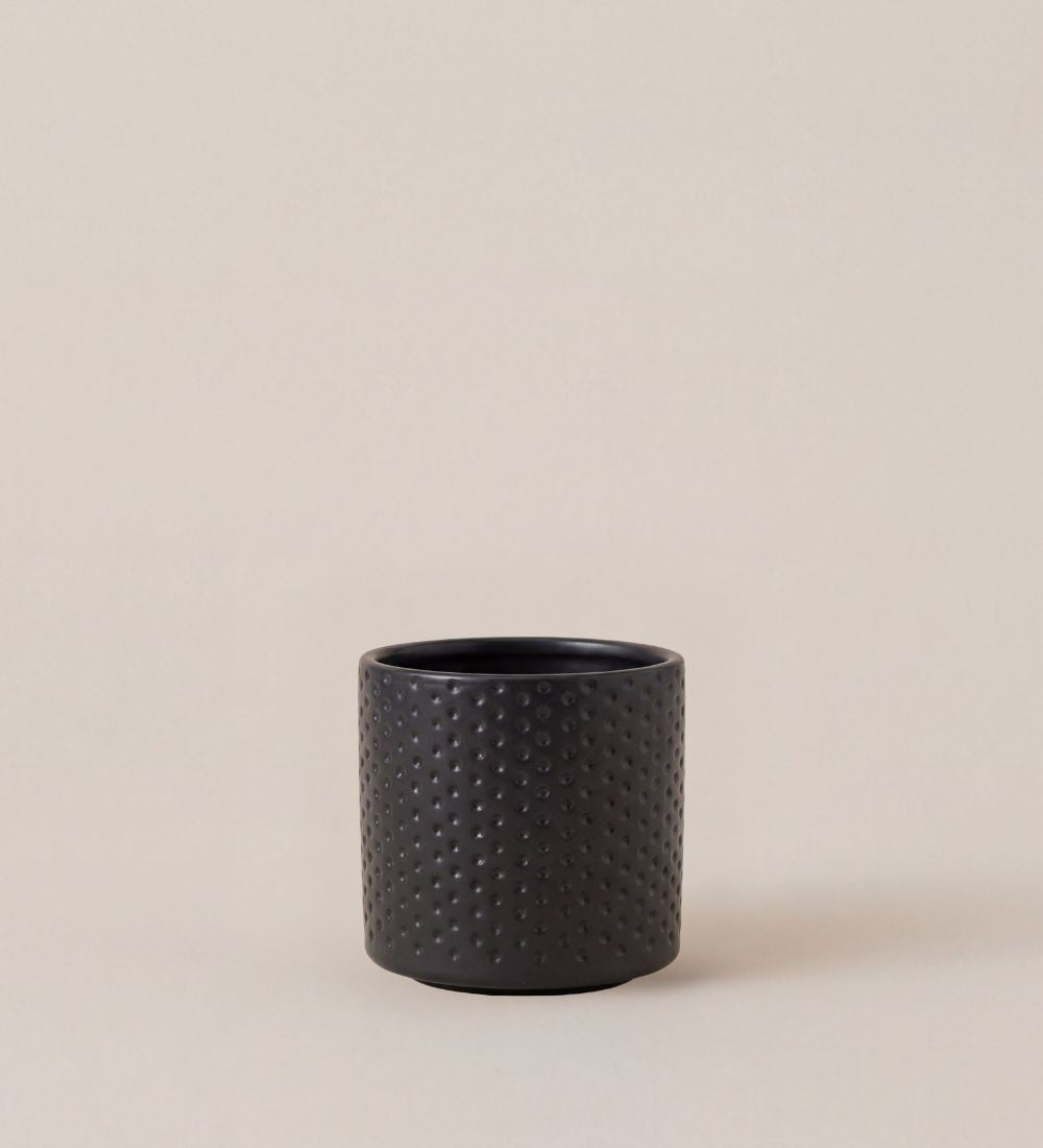 Dark Grey Era Pot 7cm