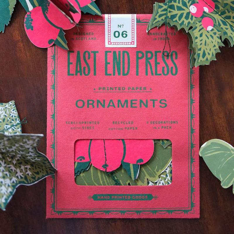 Festive Foliage Ornaments