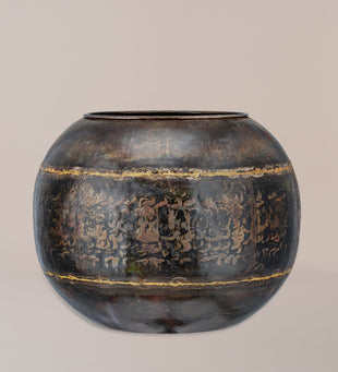 Iron Globe Planter 25cm