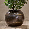 Iron Globe Planter