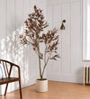 Artificial Eucalyptus Tree Burgundy