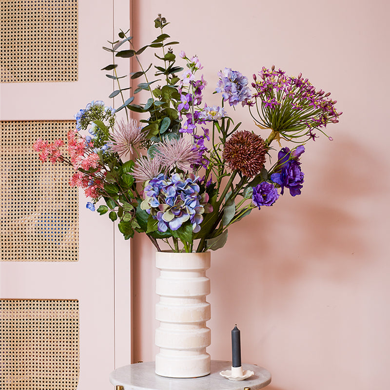 Artificial Lavender Haze Bouquet