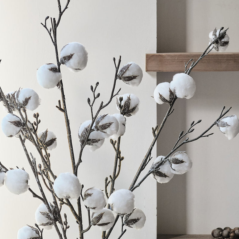 Artificial Cotton Bunch