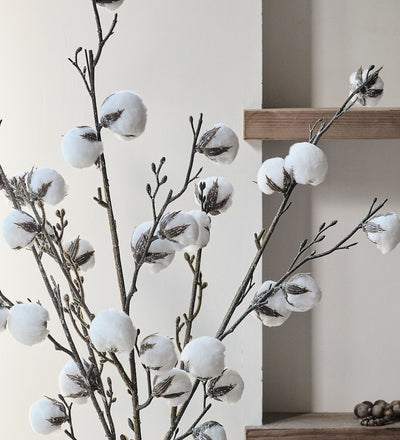 Artificial Cotton Bunch