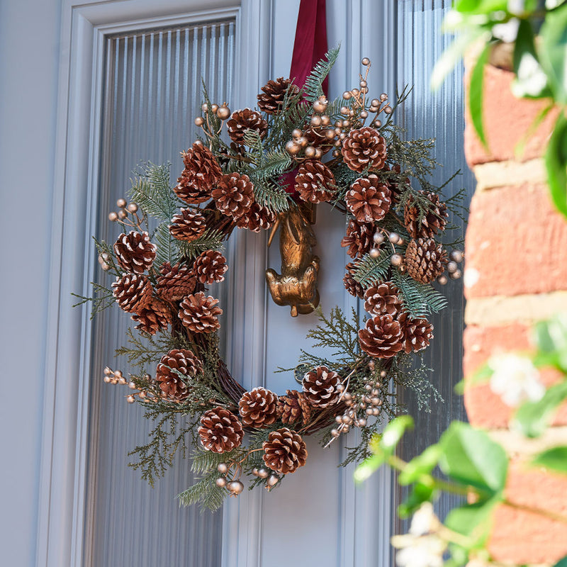 A Very Scandi Christmas Artificial Wreath