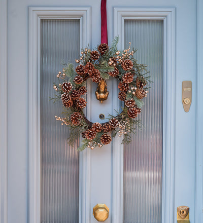 A Very Scandi Christmas Artificial Wreath