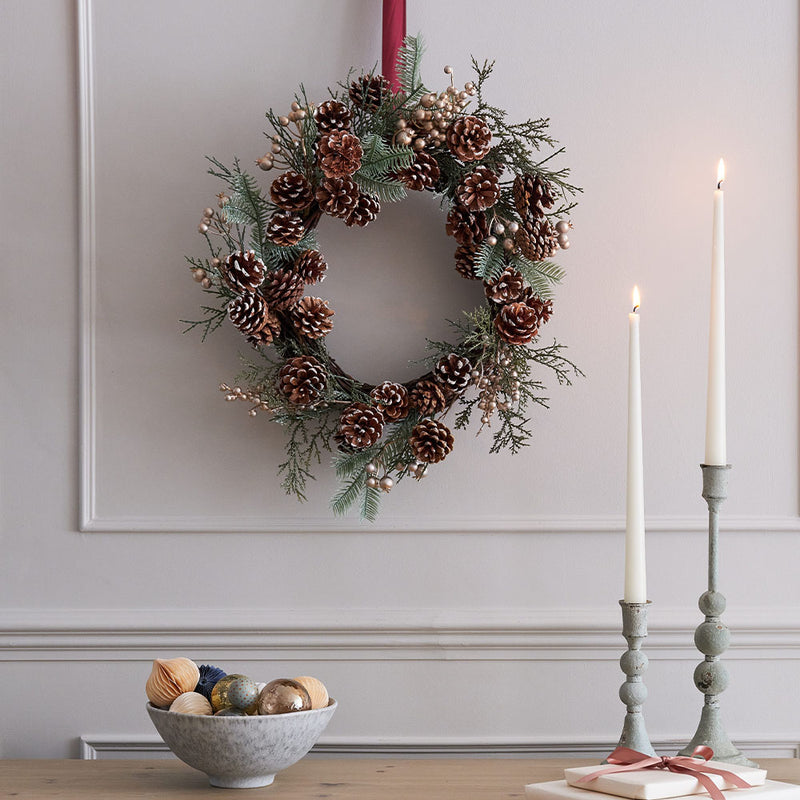 A Very Scandi Christmas Artificial Wreath